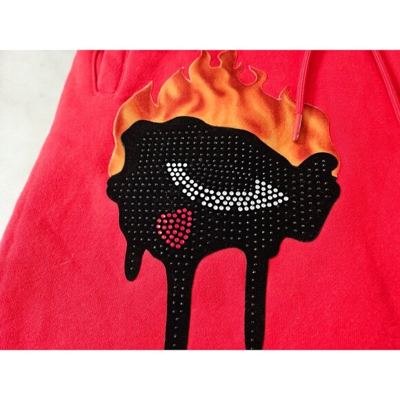 Roku Studio Women's Tear Sweatpants Joggers Red Size Medium - Picture 3 of 10